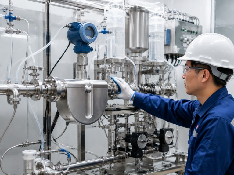 保定科里奥利液体质量流量计